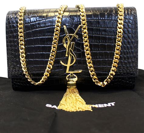 ysl clutch crossbody bag|YSL clutch bag with chain.